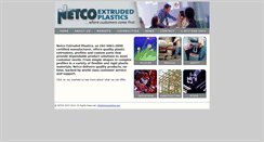 Desktop Screenshot of netcoplastics.com